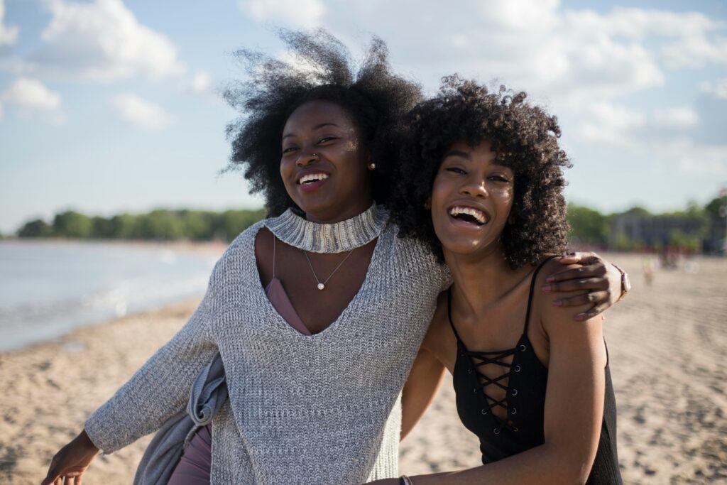 two women who are happy to know more about mesotherapy